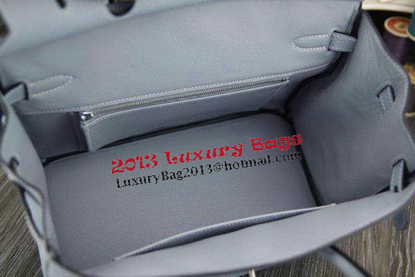 Hermes Birkin 35CM 30CM Tote Bag Original Leather HB35O Light Blue