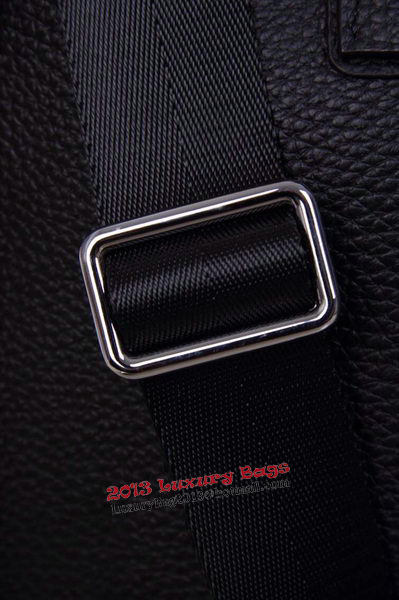 Hermes Briefcase Original Grainy Leather H8813T Black