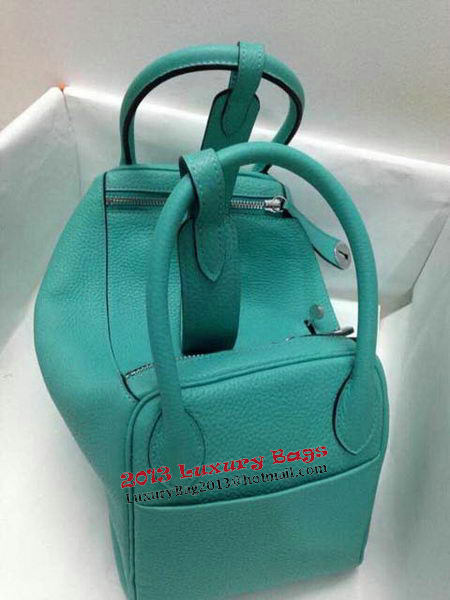 Hermes Lindy 30CM Original Leather Shoulder Bag HLD30 Green