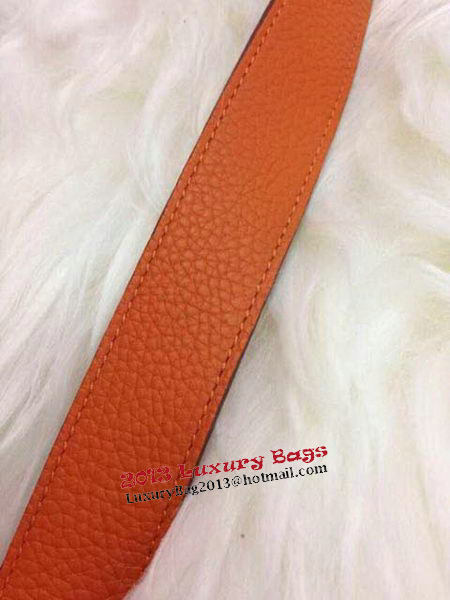 Hermes Lindy 30CM Original Leather Shoulder Bag HLD30 Orange