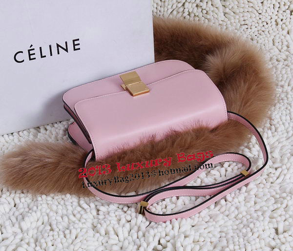 Celine Classic Box Small Flap Bag Calfskin C88007T Pink
