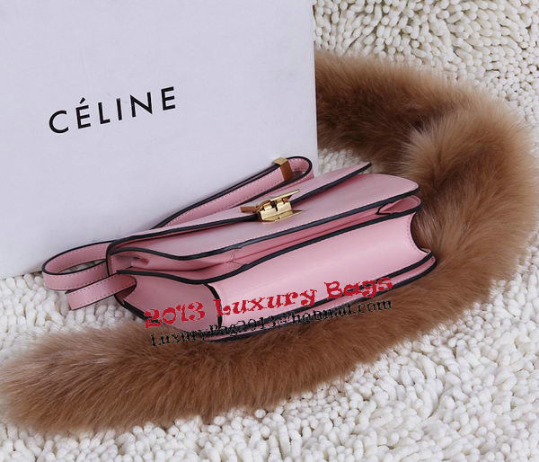 Celine Classic Box Small Flap Bag Calfskin C88007T Pink