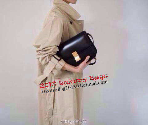 Celine Classic Box Small Flap Bag Calfskin C88007T Skyblue