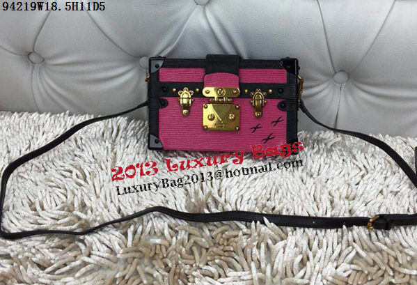 Louis Vuitton Petite Malle Epi Leather Bag M94219 Rose