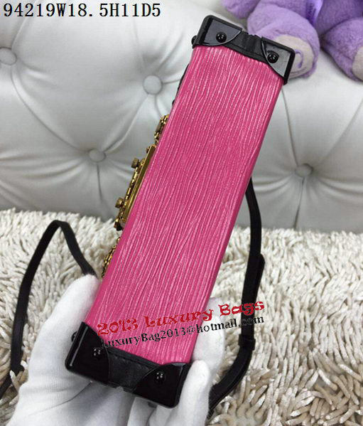 Louis Vuitton Petite Malle Epi Leather Bag M94219 Rose