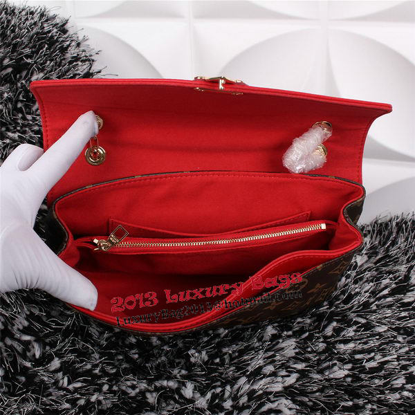 Louis Vuitton Monogram Canvas Pallas Chain Aurore Bag M41200 Red Louis Vuitton Monogram Canvas Pallas Chain Aurore Bag M41200 Red