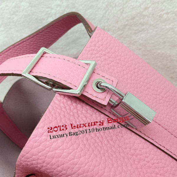 Hermes Picotin Lock 22cm Bags Litchi Leather HPL1048 Pink