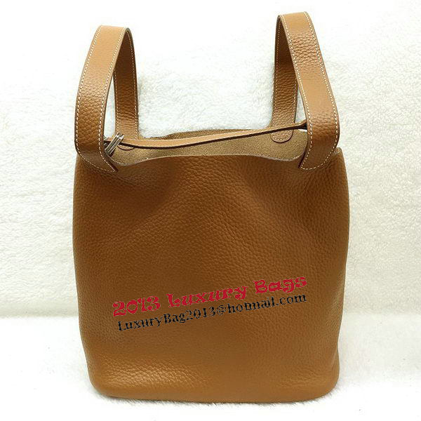 Hermes Picotin Lock 22cm Bags Litchi Leather HPL1048 Wheat
