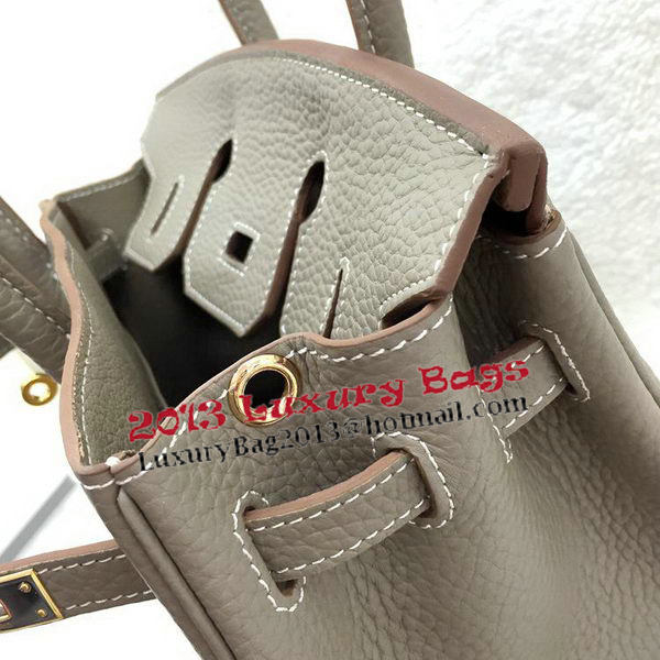 Hermes Birkin 25CM Tote Bag Original Leather H25T Grey