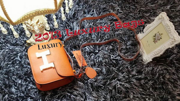 Hermes Constance Bag Litchi Leather H9999L Orange