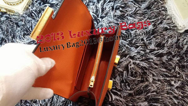 Hermes Constance Bag Litchi Leather H9999L Orange