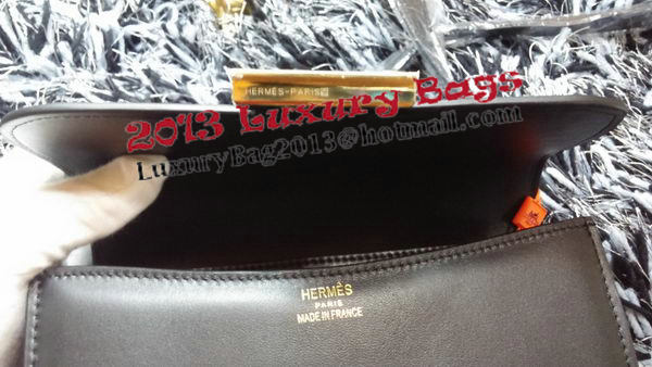 Hermes Constance Bag Smooth Leather H9998S Black