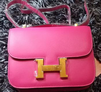Hermes Constance Bag Smooth Leather H9998S Rose
