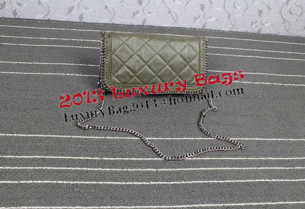 Stella McCartney Falabella PVC Cross Body Bags SM882 Green