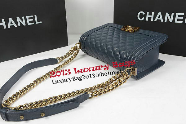 Boy Chanel Flap Bag Original Royal Cannage Pattern A67025 Gold