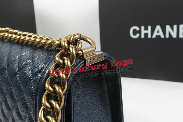Boy Chanel Flap Bag Original Royal Cannage Pattern A67025 Gold