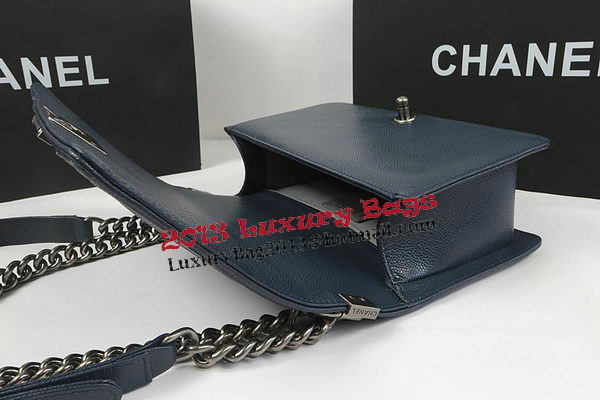 Boy Chanel Flap Bag Original Royal Cannage Pattern A67025 Silver