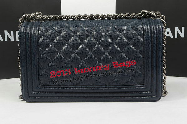 Boy Chanel Flap Bag Original Royal Cannage Pattern A67025 Silver