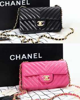 Chanel mini Classic Flap Bag Original Sheepskin CHA1116 Gold