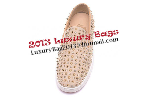 Christian Louboutin Casual Shoes CL918 Apricot