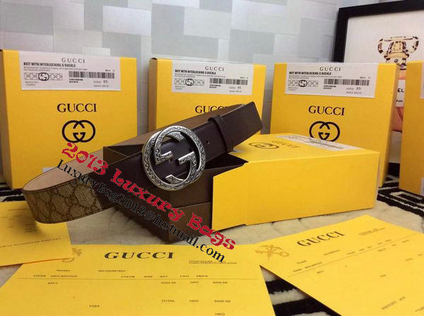 GUCCI Belt G1266 Brown GUCCI Belt G1266 Brown