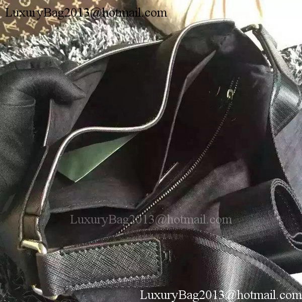 Louis Vuitton Taiga Leather Roman PM M32824 Black