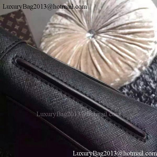 Louis Vuitton Taiga Leather Roman PM M32824 Black