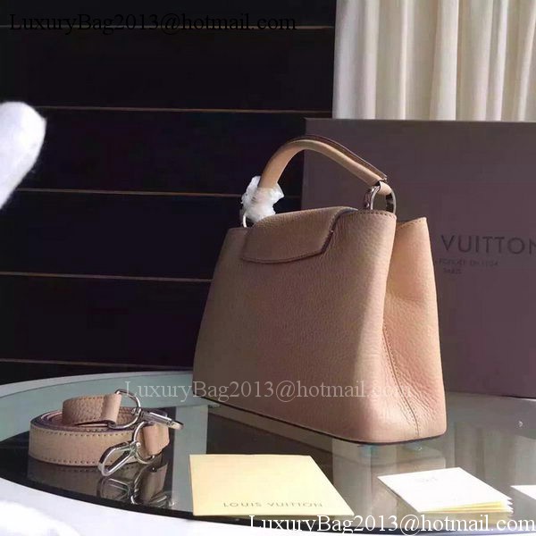 Louis Vuitton Capucines BB Tote Bag M94754 Apricot