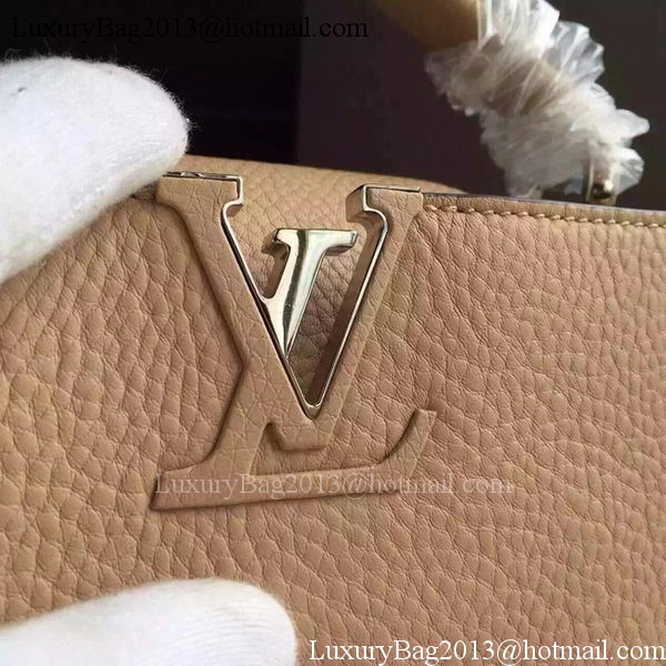 Louis Vuitton Capucines BB Tote Bag M94754 Apricot