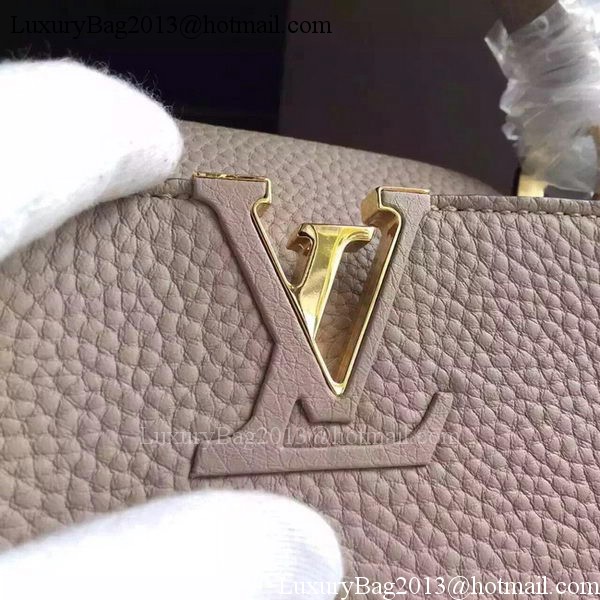 Louis Vuitton Capucines BB Tote Bag M94754 Light Grey