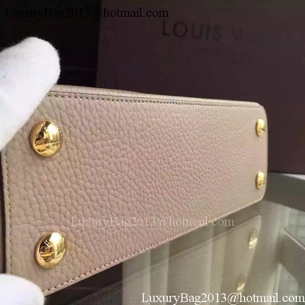 Louis Vuitton Capucines BB Tote Bag M94754 Light Grey
