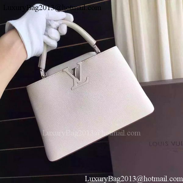 Louis Vuitton Capucines BB Tote Bag M94754 OffWhite