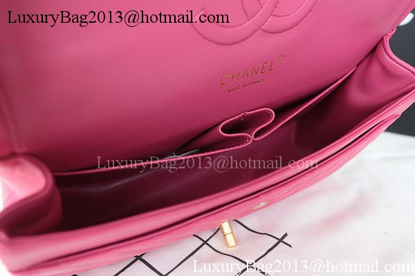 Chanel 2.55 Series Flap Bag Lambskin Chevron Leather A1112CF Rose