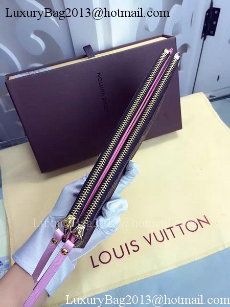 Louis Vuitton Monogram Canvas ADELE WALLET M61287 Pink