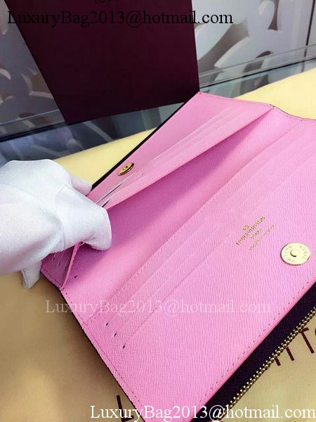 Louis Vuitton Monogram Canvas ADELE WALLET M61287 Pink