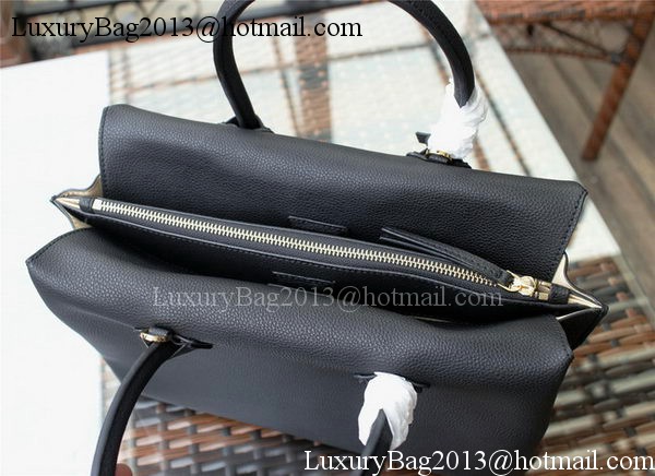 MCM Milla Tote Bag Calfskin Leather MCM1180 Black