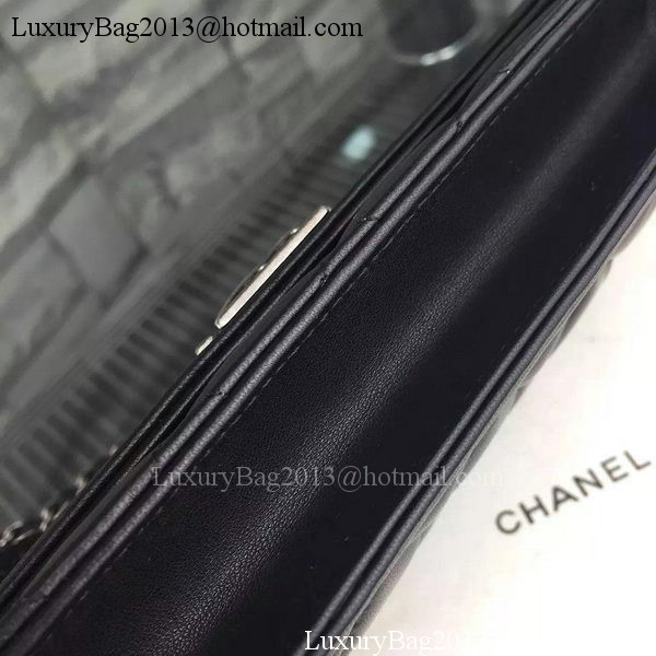Boy Chanel mini Flap Bag Original Sheepskin A33814 Black
