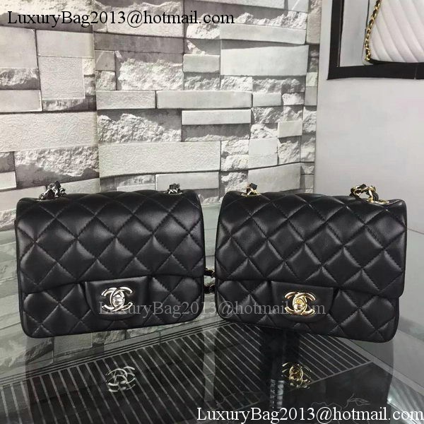 Chanel Classic Flap Bag Original Sheepskin Leather A5171 Black