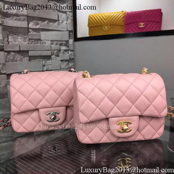 Chanel Classic Flap Bag Original Sheepskin Leather A5171 Pink