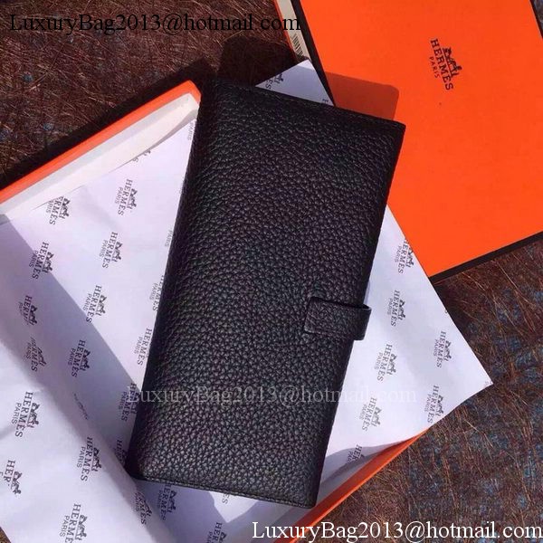 Hermes Grainy Leather Bifold Wallet H8000