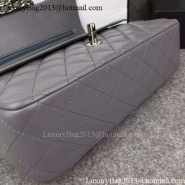 Chanel 2.55 Series Flap Bag Lambskin Leather A5024 Grey