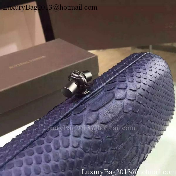 Bottega Veneta Snake Leather Knot Clutch 8651K