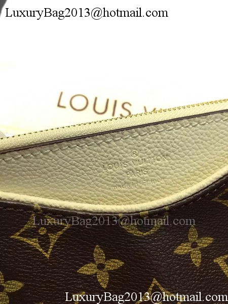Louis Vuitton Monogram Canvas PALLAS CLUTCH M41638 OffWhite