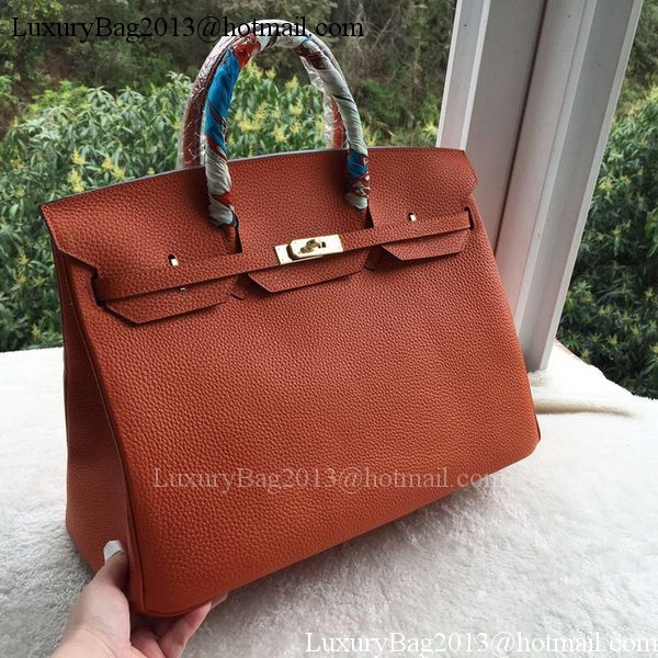 Hermes Birkin 40CM Bag Original Leather BK40 Orange