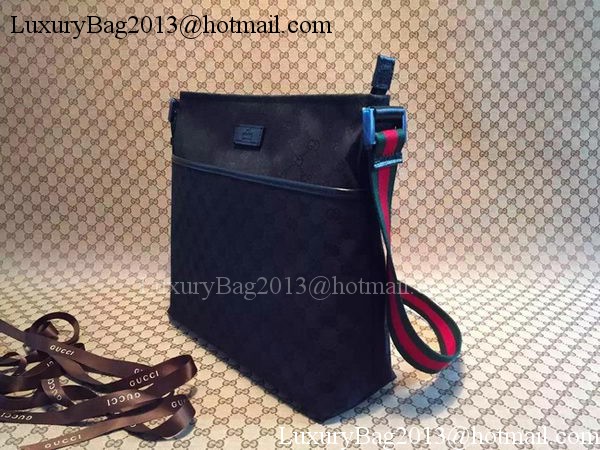 Gucci GG Canvas Medium Messenger Bags 189751 Black