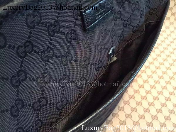 Gucci GG Canvas Medium Messenger Bags 189751 Black