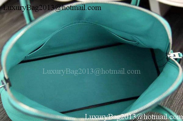 Hermes Bolide 37CM Calfskin Leather Tote Bag B1004 Light Green