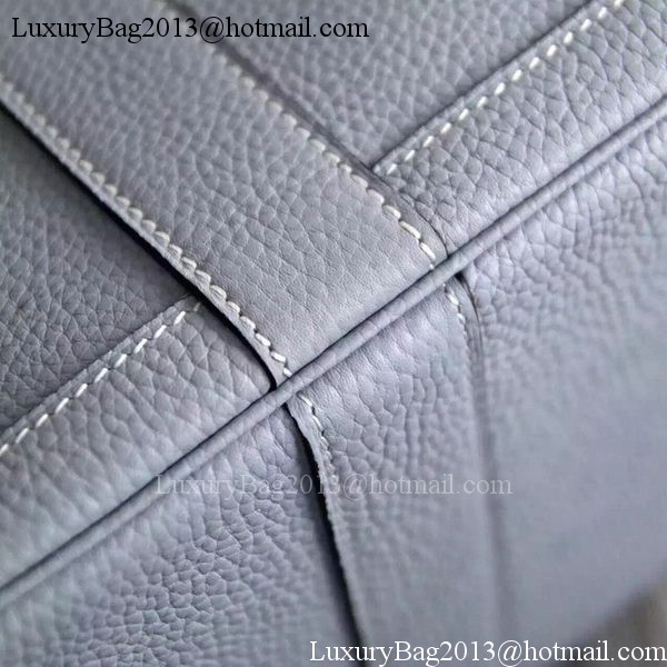 Hermes Garden Party 36cm 30cm Tote Bag Original Leather SkyBlue