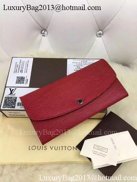Louis Vuitton Epi Leather EMILIE WALLET M60852 Coquelicot