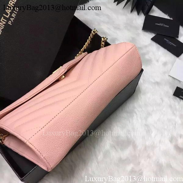 YSL Classic Monogramme Clutch Cannage Pattern YSL0223 Pink